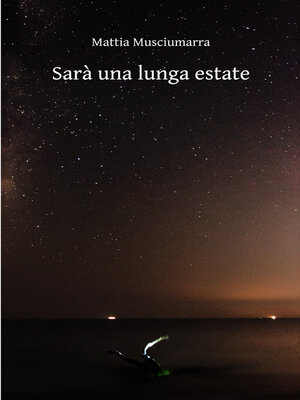 cover image of Sarà una lunga estate